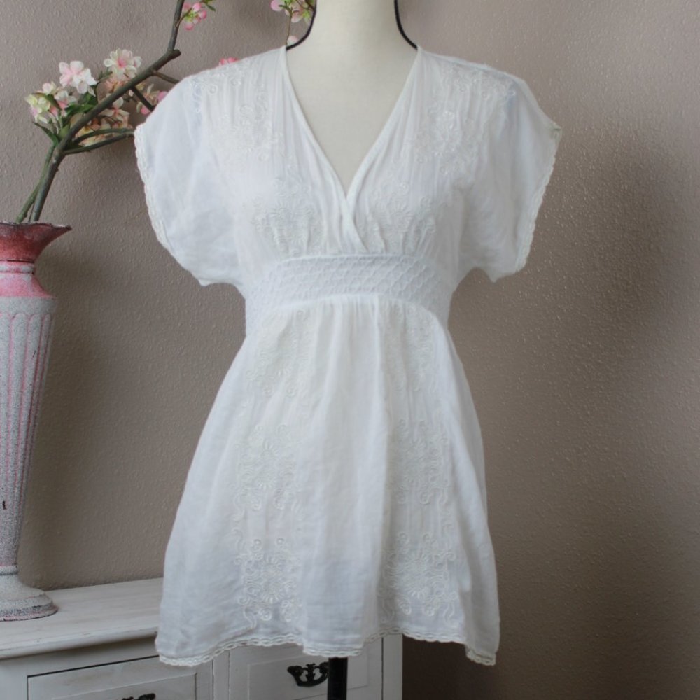 Embroidered Fitted Tunic